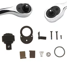 Гаечный ключ с храповым механизмом на 72 зубца, 14 дюйма, 38 дюйма, 12 дюйма