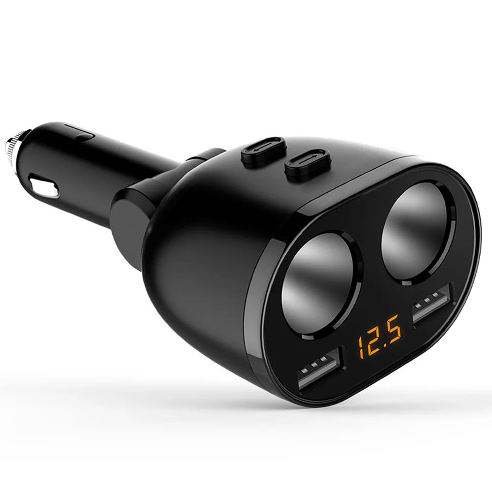 Разветвитель автомобильного прикуривателя 2 порта 12-24 В | Автомобили и мотоциклы