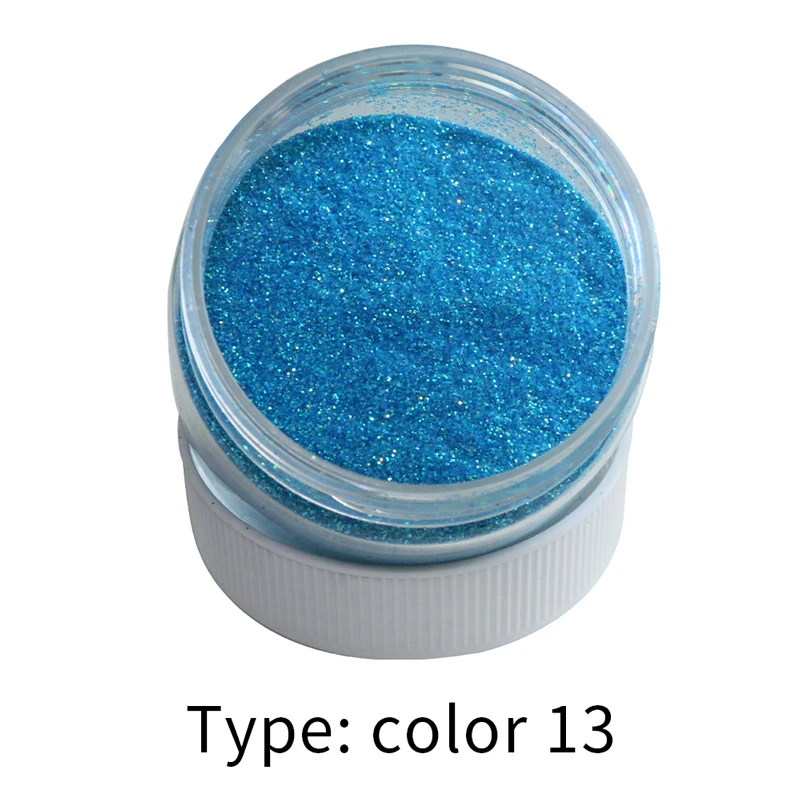 No.13 Синие Блестящие жемчужные Порошковые пигменты для рисования сделай сам