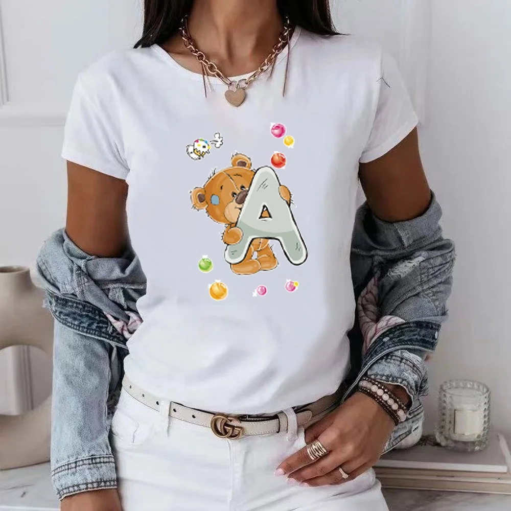 Женские летние футболки в стиле Харадзюку повседневные топы с надписью