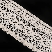 cusack 18 yards 12 cm cotton lace trim ribbon applique for garment home textiles diy crafts trimmings lace fabric sewing