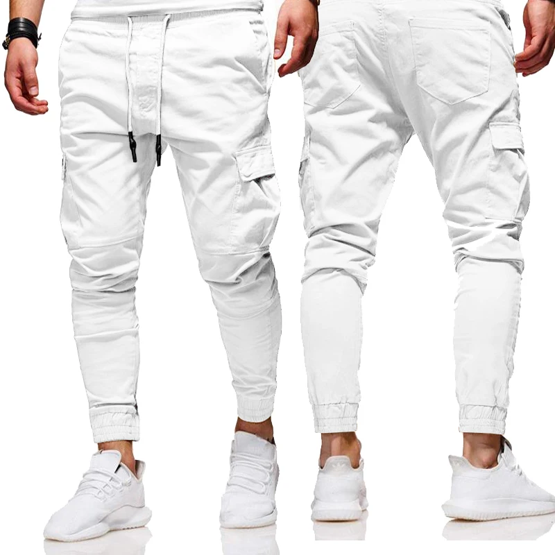 

Men Pants New Fashion Jogger Pants Fitness Bodybuilding Gyms Pants Runners Clothing Autumn Sweatpants Size 3XL Mid