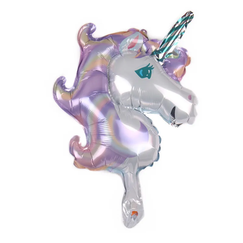 3 шт. принт мульташной Минни Единорог алюминиевой фольги воздушный шар смесь для