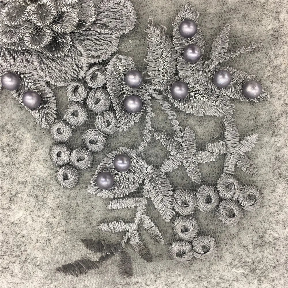 Лидер продаж аппликация из сетчатой ткани кружевная ткань сделай сам швейная