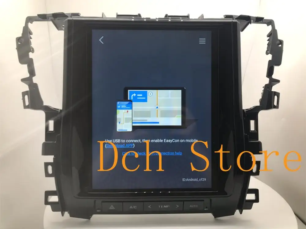 Автомобильный DVD плеер с GPS навигацией 12 1 ''вертикальный Тесла стиль Android 9 0 для
