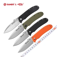 ganzo g704 g7041 f704 f7041 firebird folding knife 440c blade g10 handle 5860hrc camping hunting fruit collection knife outdoor