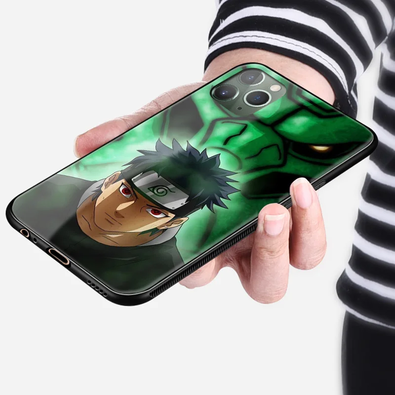 Shisui Uchiha Shippuden аниме мягкий силиконовый стеклянный чехол для телефона IPhone SE 6s 7 8 Plus