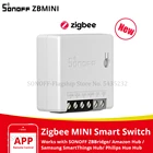 Умный дом Itead SONOFF ZBMINI Zigbee 3,0, двусторонний, работает со SmartThings, Alexa, Google Home, e-WeLink