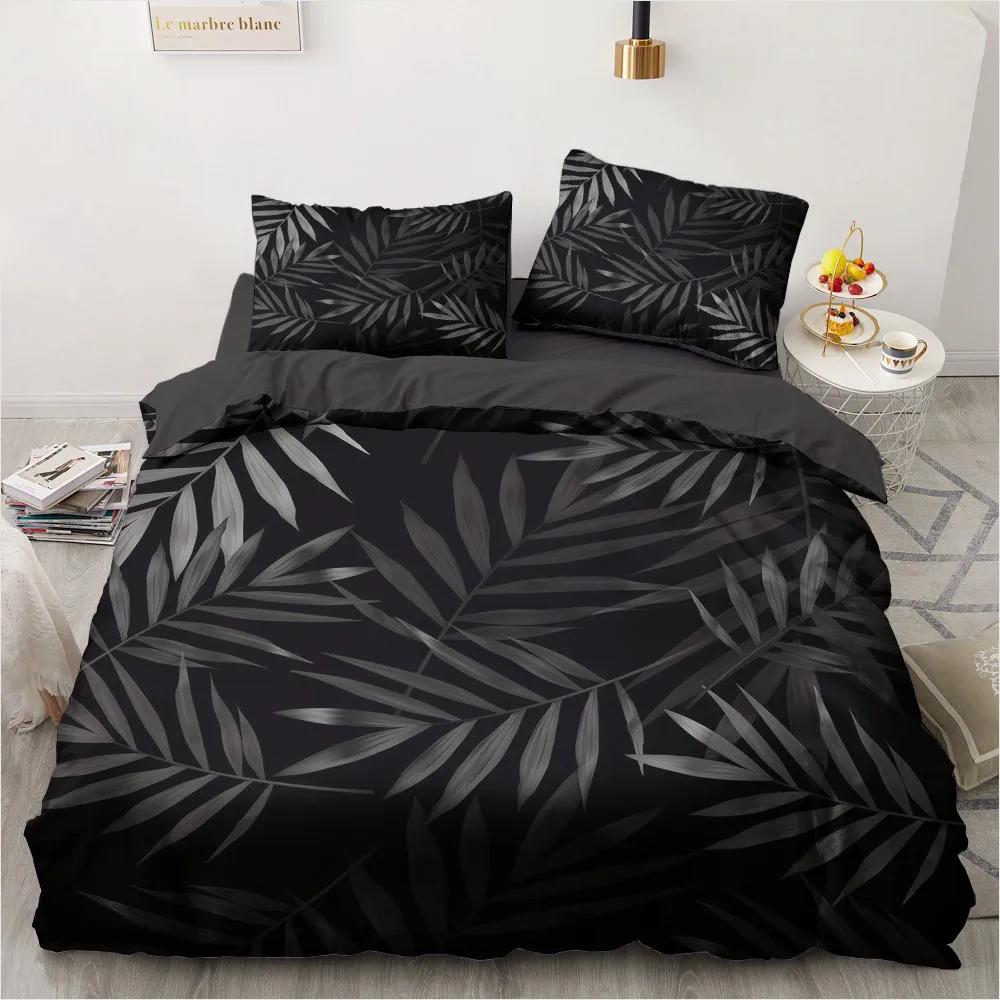

3D Flower Bedding Set Custom Design White Duvet Cover Sets Nordic Comforther Case Pillow Cottom King Queen Super King Twin Size