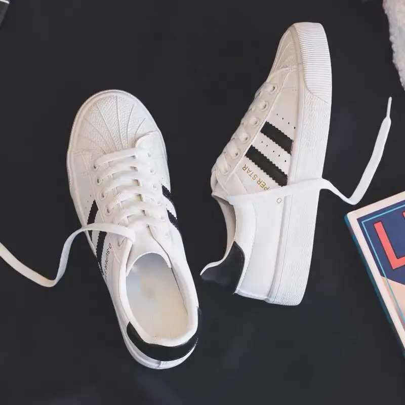 

Apanzu Women Sneakers Ladies Fashion 2021 New Casual Flats Shoes Women's Platform Flats Comfort Breathable Vulcanized Shoes