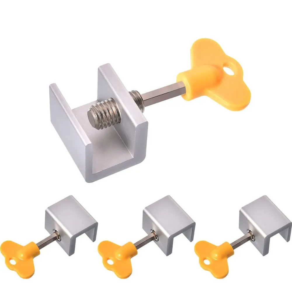 4/6/8 наборов регулируемые раздвижные оконные замки стопа из алюминиевого сплава