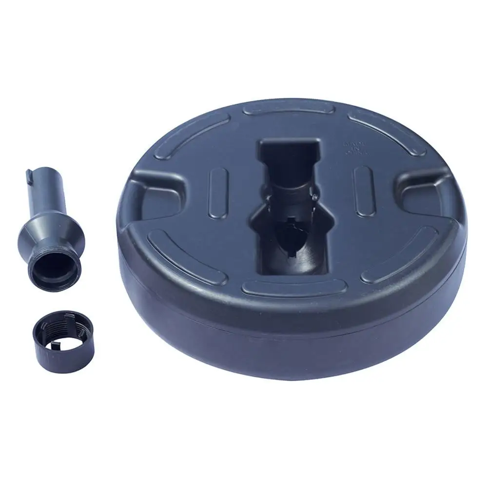 Портативный прочный уличный зонт садовый с подставкой Круглый Зонт для