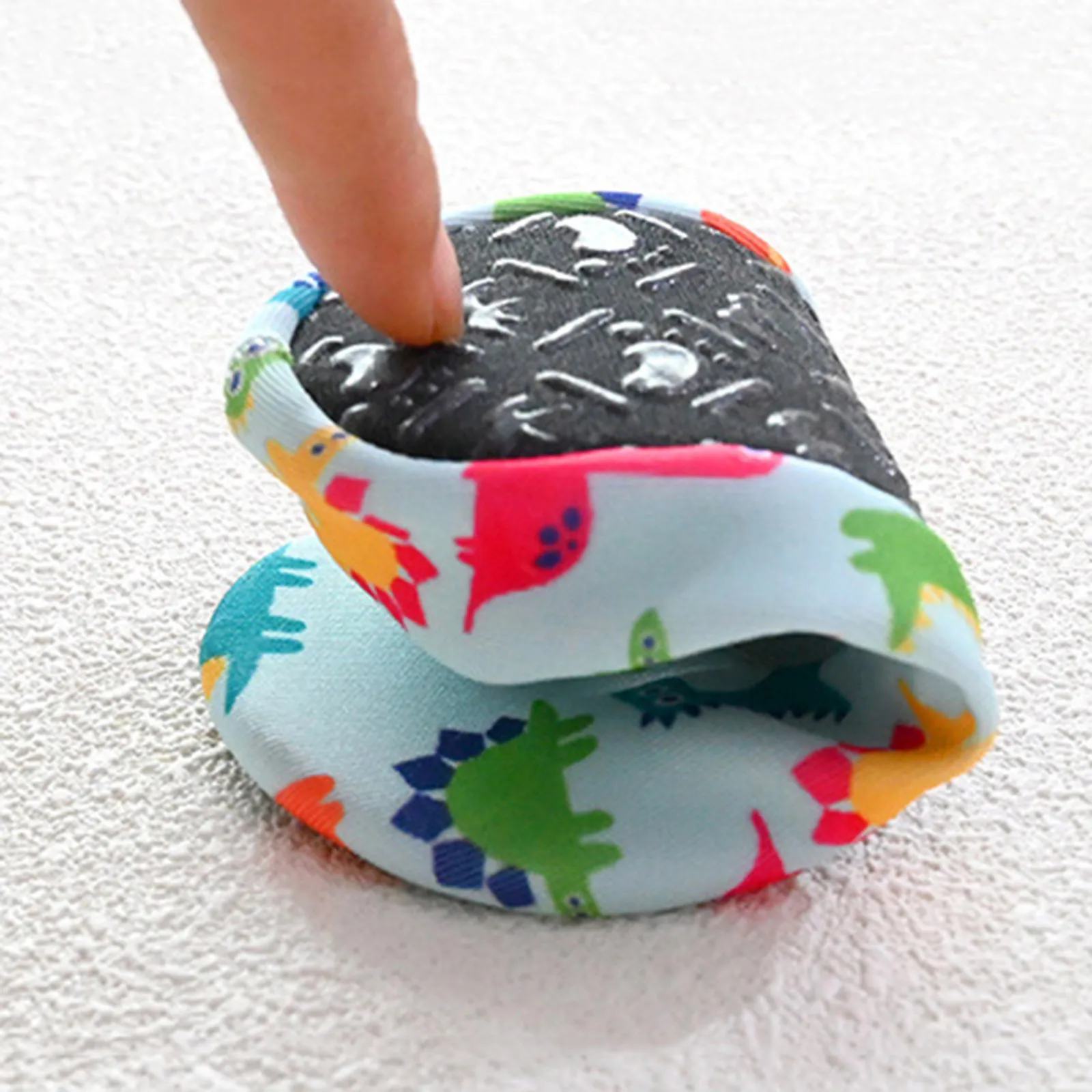 Детские Мультяшные ботинки для плавания Нескользящие пляжа и серфинга обувь