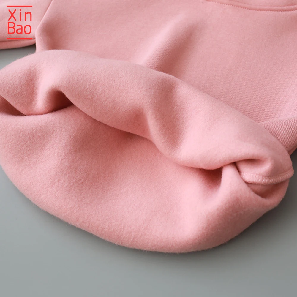 Худи XINBAO 2020 для девочек Детский свитшот в полоску с радужным мультяшным принтом