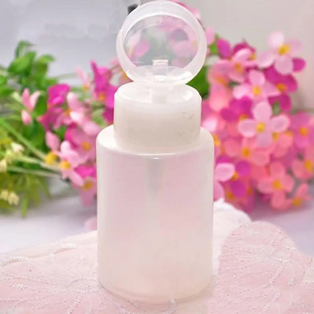 

150ML Women Beauty Cosmetic Tool Plastic Nail Art Pump Dispenser Spray Bottle