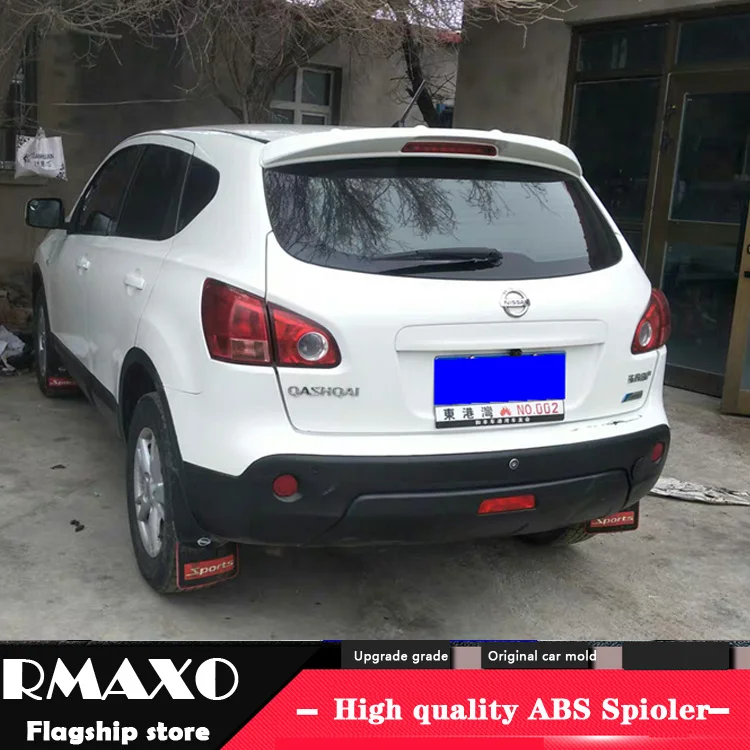Спойлер для NISSAN Qashqai 2008 2013 высококачественный спойлер из АБС пластика заднего
