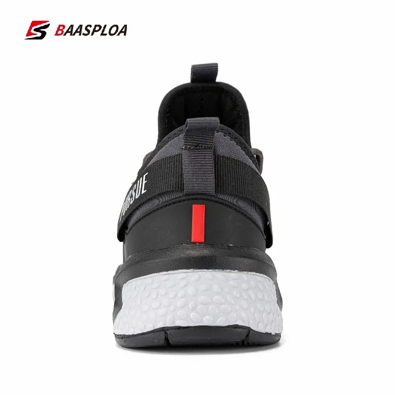 Baasploa 2021 New Arriavl Men Running Shoes Shock Absorption Lightweight Waterproof Male Casual | Спорт и развлечения