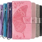 Чехол-книжка с 3D рисунком бабочки для Asus Zenfone 8, роскошный кожаный чехол для карт Zenfone 8 Mini, Чехол Для Zenfone 8 ZS590KS