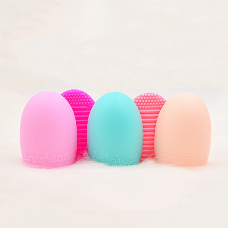Профессиональная силиконовая Кисть для макияжа 5 цветов инструмент чистки