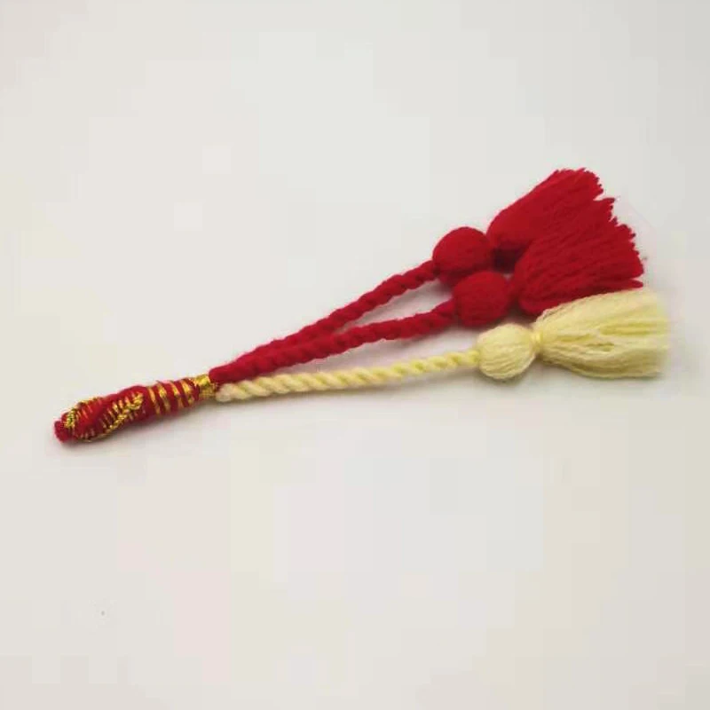 Турецкий популярный стиль хлопковые кисточки ручной работы красные и желтые