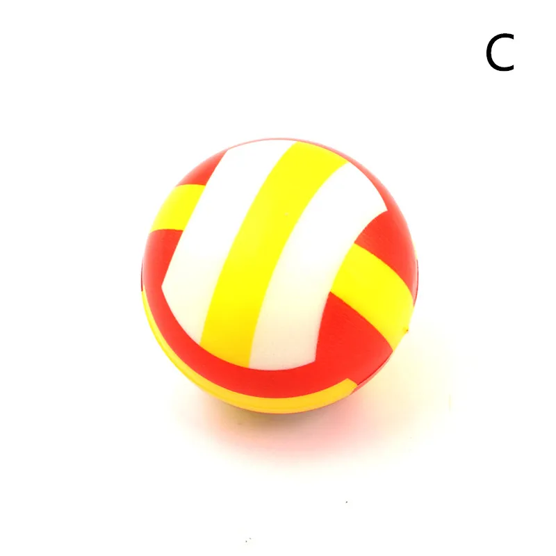 Сжимаемый мини-мяч для снятия стресса мяч футбола волейбола сжимаемая мягкая