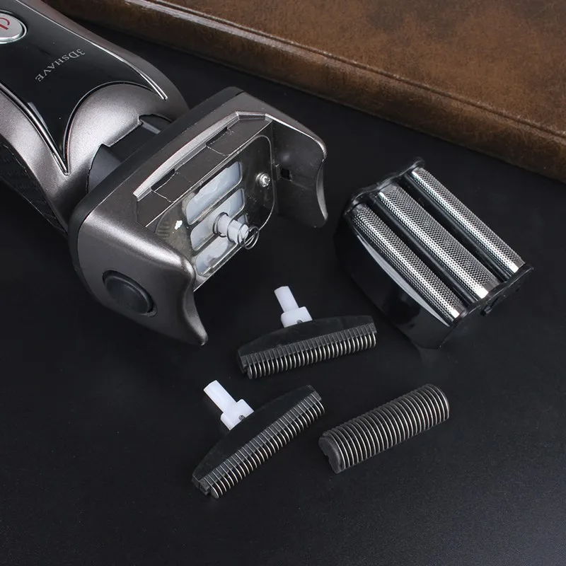 Бритва Мужская аккумуляторная с 4 лезвиями и ЖК дисплеем|Электробритвы| |