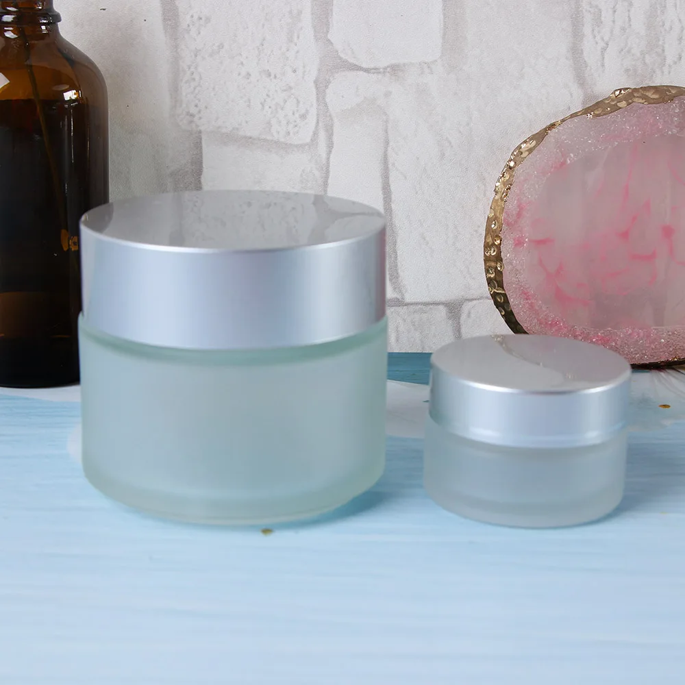 Многоразовые бутылки из матового стекла 5/10/15/20/30/50/100 г портативная дорожная