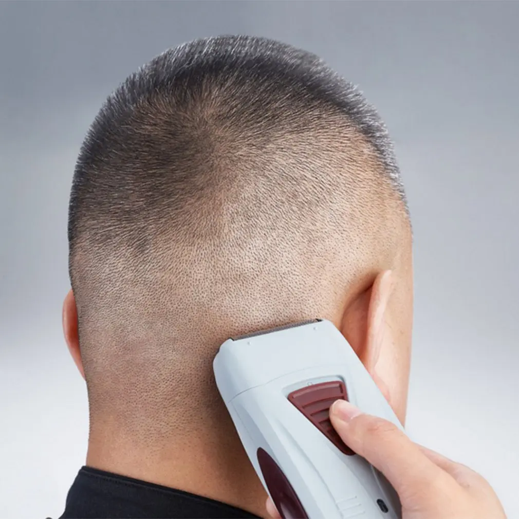 Shaving Head Gradient Push White Razor Bid Farewell Reciprocating Portable Men's Double Net Electric |