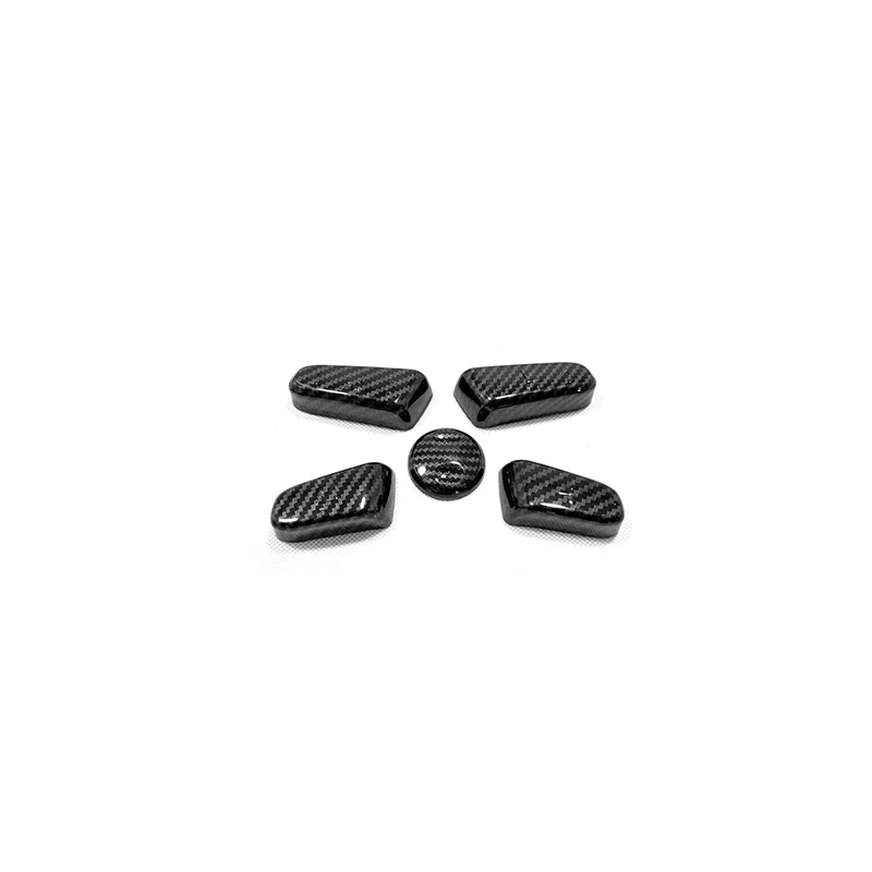 

ABS Matte/Carbon fibre For Hyundai Tucson 2016-2019 Accessories Car Seat adjustment Switch Cover Trim Car Styling 5pcs