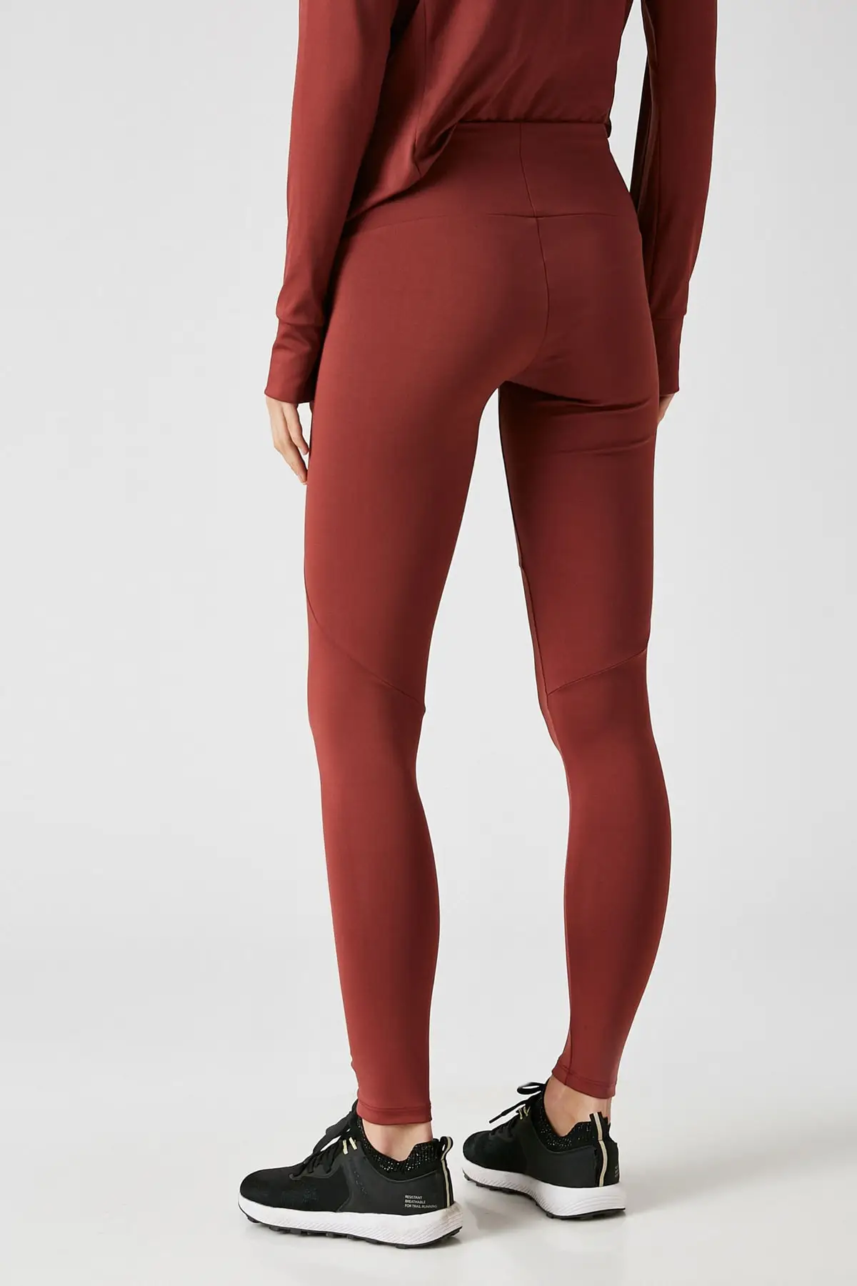 Burgundy Women 'S Tights 1 KAK42852NK