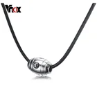 Vnox Инь Ян Ба Гуа Taichi кулон Цепочки и ожерелья для Для женщин Для мужчин ювелирные изделия панк Цепи ожерелье Colar