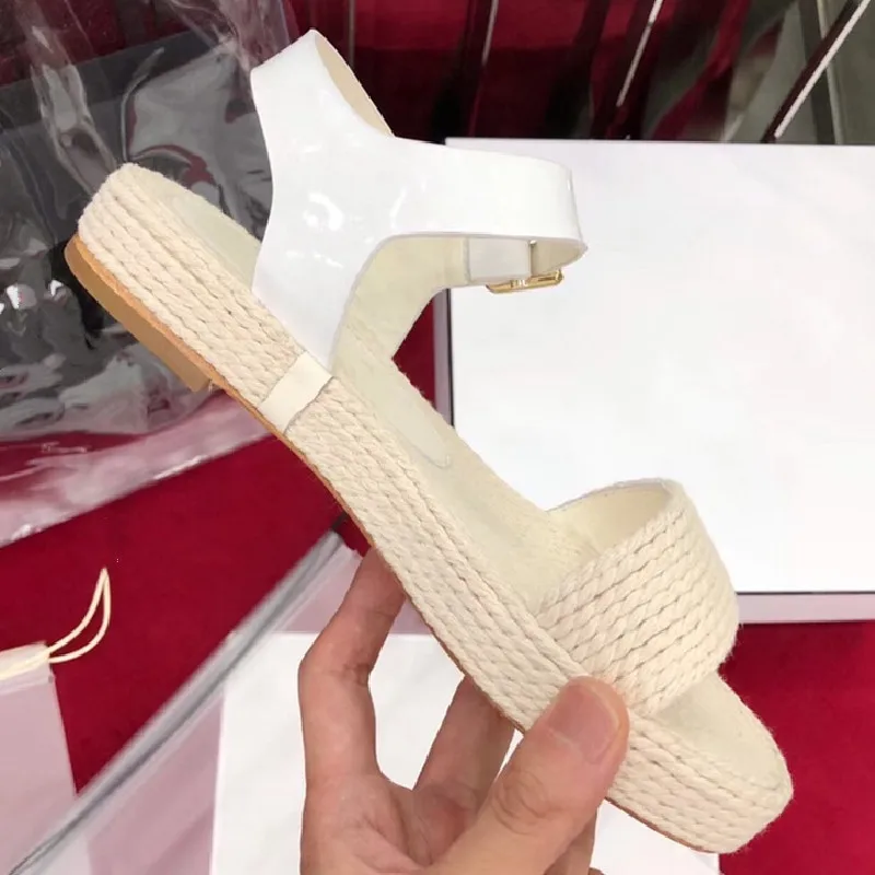 

Prowow Woman Shoes Sandals Genuine Leather Flat Bottom Wear Casual Shoes New Women's Shoes Classics Woman Sandles 2021 Open Toe