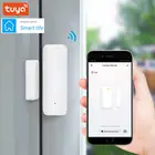 Умный датчик для окон и дверей с Wi-Fi, домашняя сигнализация, модуль безопасности, работает с Alexa Google Home для приложения Tuya Smart Life, 5 шт.