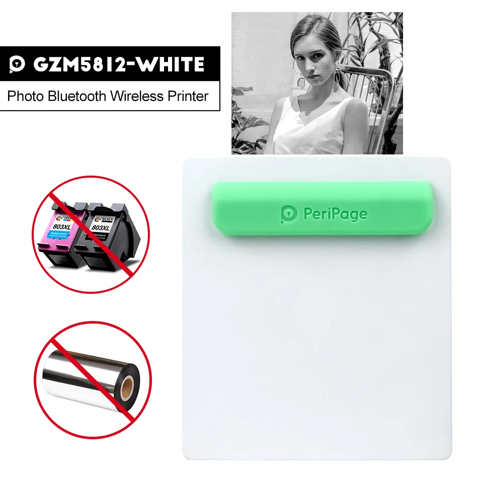 A8 Peripage Bluetooth мини фотопринтер Мини карманный термопринтер этикеток для Android iOS Телефон Impresoras power Bank функция