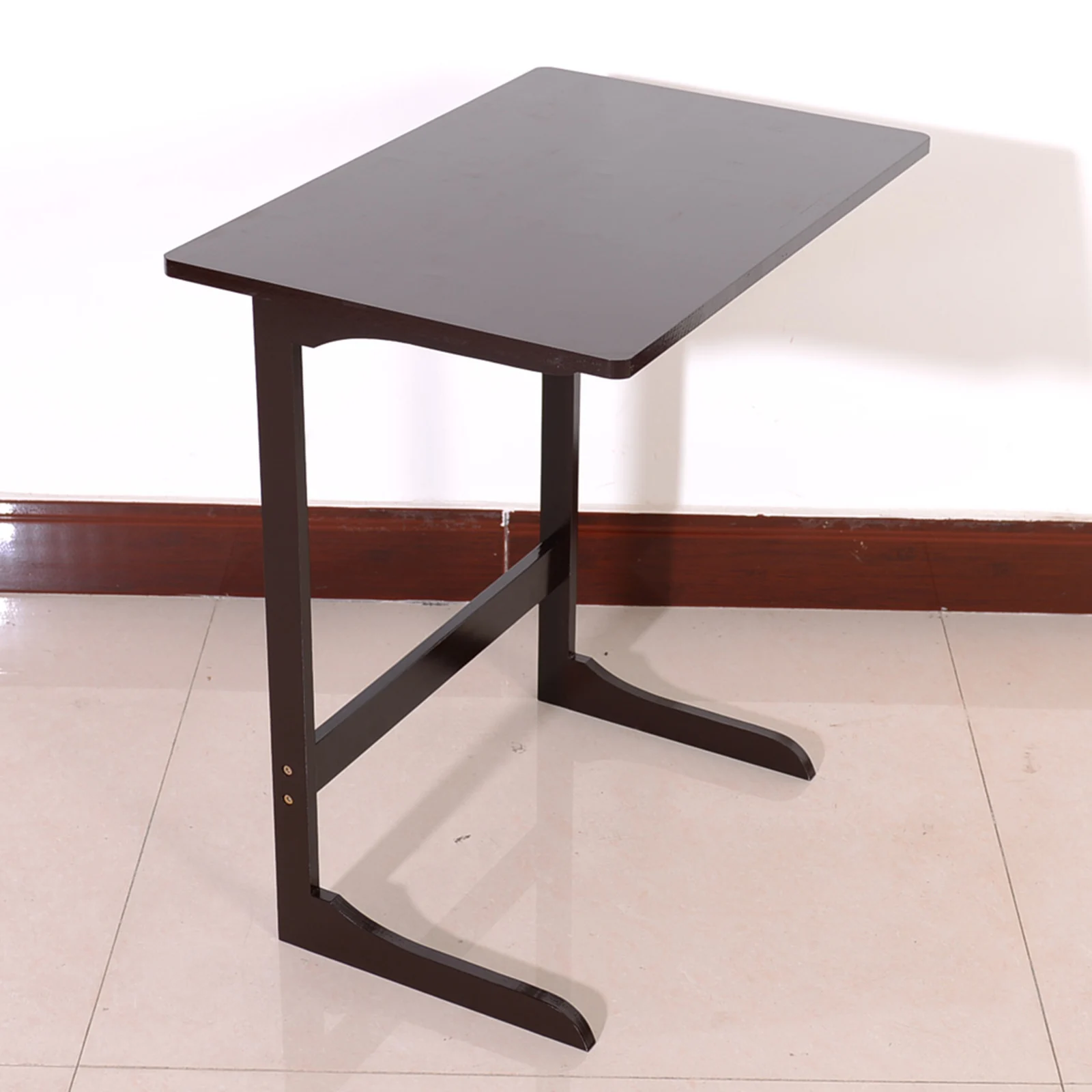 

Винтажный кофейный столик L-образной формы, Бамбуковая рама, Диванный боковой столик, стол для дома, компьютерный стол, держатели для хранен...