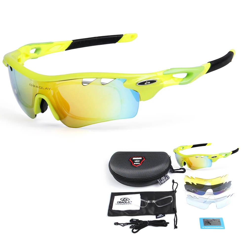 Поляризованные велосипедные солнцезащитные очки UV400 спортивные для вождения