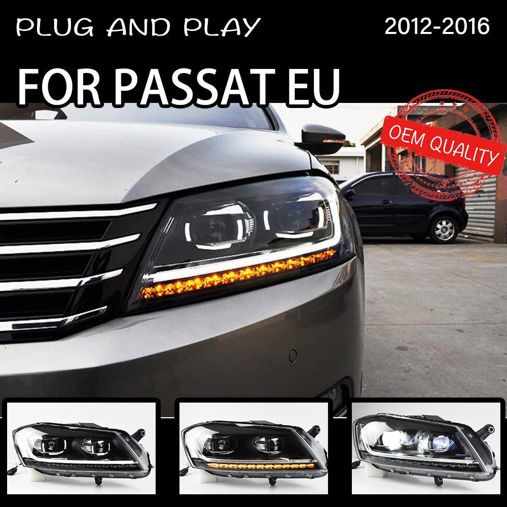 Передняя фара для автомобиля VW Passat ЕС B7 2012-2016 Magotan фары Противотуманные Дневные