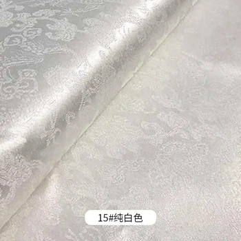 15 Китайский стиль атласная жаккардовая парча ткань для шитья дивана и DIY Cheongsam и традиционный китайский костюм TJ0426 - Цвет: 15