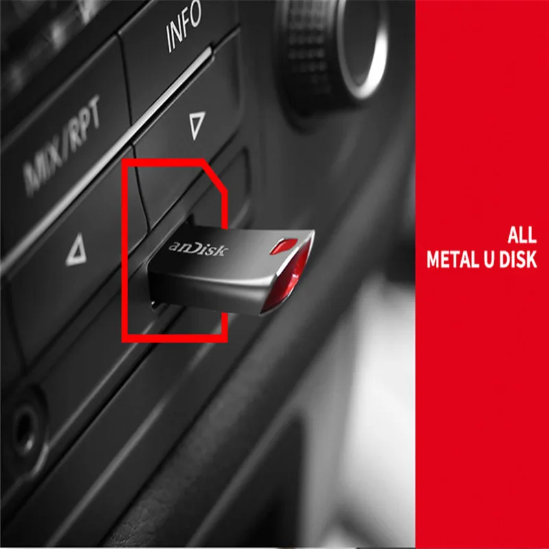 USB флеш накопитель SanDisk 16 ГБ 32 флешка автомобильный музыкальный диск CZ71 usb 2 0 карта
