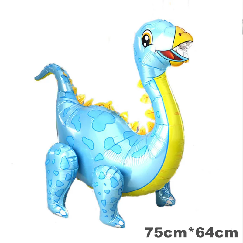 Большие шары из фольги в форме динозавра 4D детские игрушки-животные вечерние