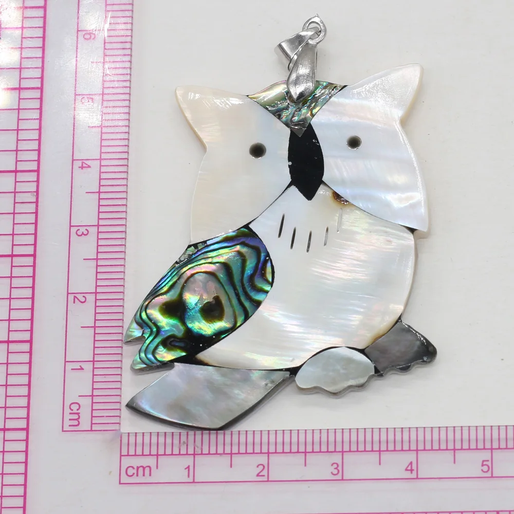 Подвеска из натуральной ракушки в форме животного перламутровая сращивающаяся