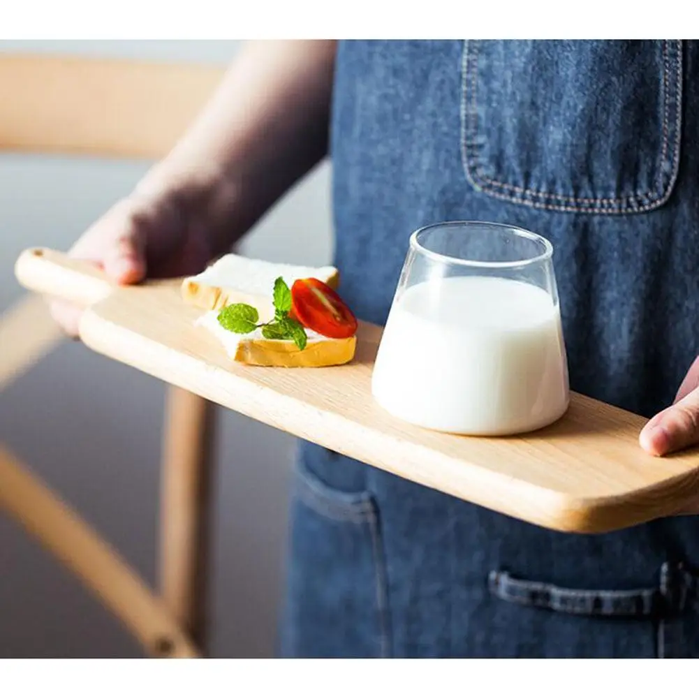 Деревянная разделочная доска из цельного дерева макетная для пиццы фруктовый