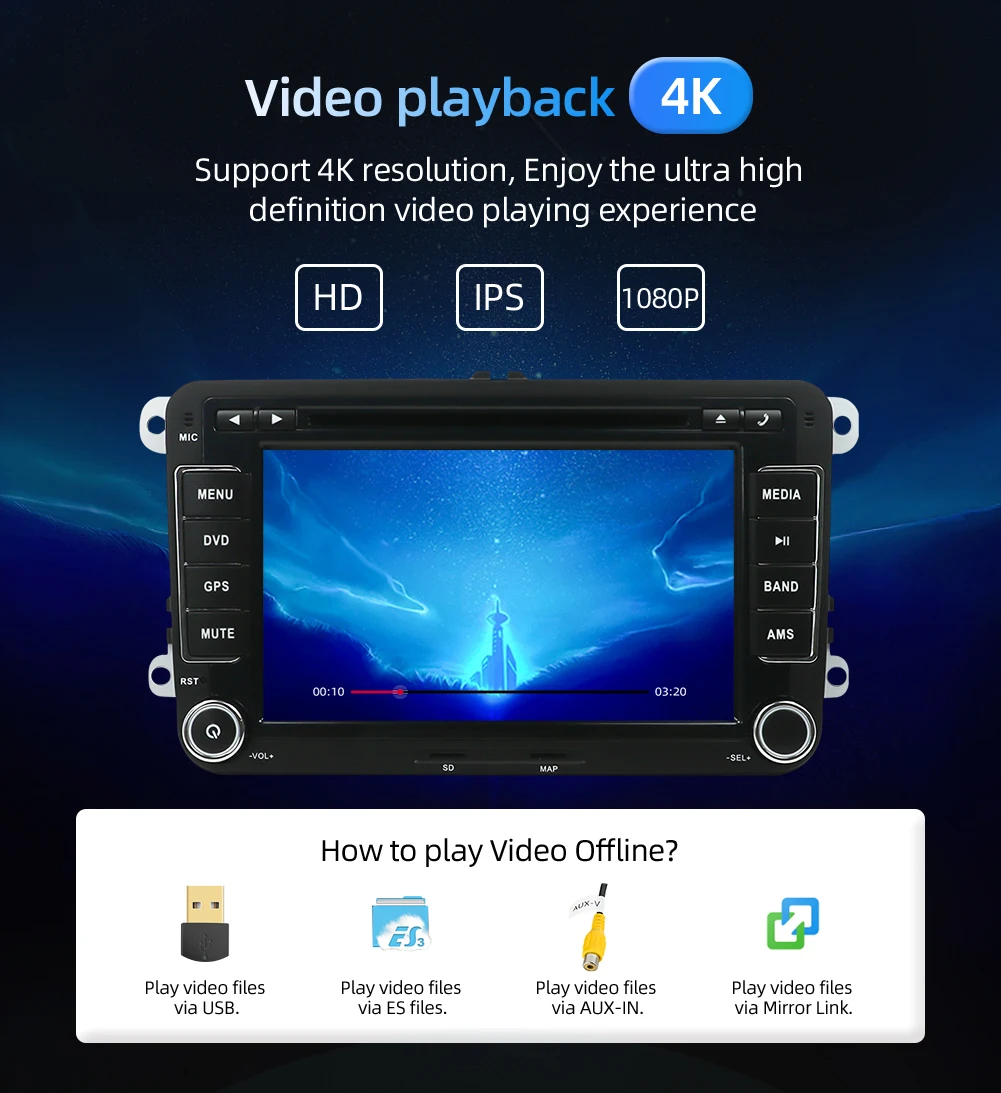 PX6 Android 9,0 для Volkswagen GOLF 4 5 6 POLO PASSAT TIGUAN Caddy Turan 2 Din автомобильный DVD Радио стерео Wifi SWC BT Canbus 4G-64G