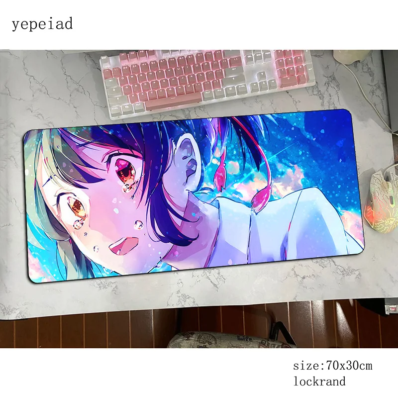 

your name mats 900x400x2mm big gaming mouse pad keyboard mousepad Halloween Gift notebook gamer accessories padmouse mat