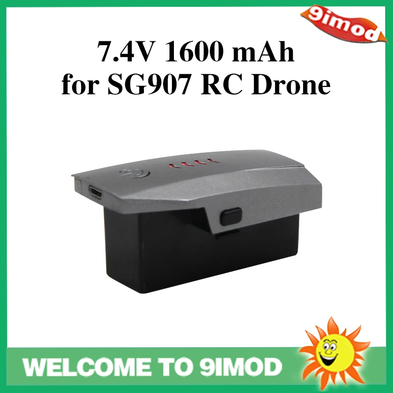 Запасные части батареи для дрона сменная батарея 7 4 V 1600 mAh Li po SG907 RC аксессуары