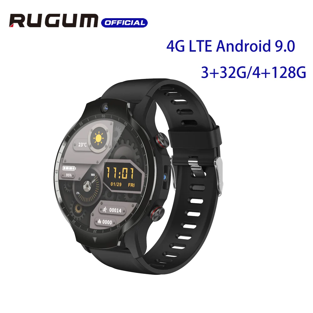 Смарт часы 2021 4 + 128 ГБ GPS Wi Fi 4G Lte Android 9 0 600 мА · ч|Смарт-часы| |