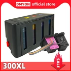 Чернила DMYON 300 CISS для принтеров HP 300 Deskjet D1660 D2560 D2660 D5560 F2420 F2480 F2492 F4210 F4224 F4272