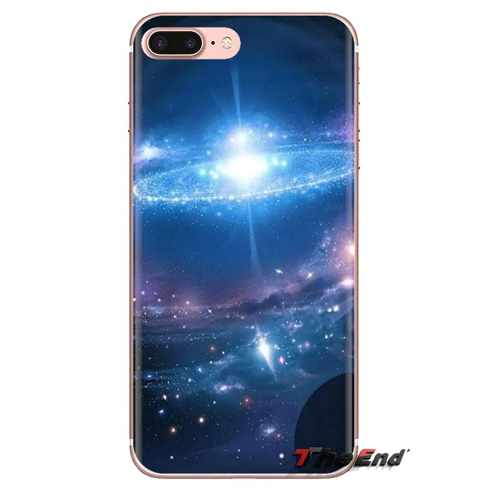 Soft Transparent Cases Covers Blue Galaxy Starry sky For iPod Touch Apple iPhone 4 4S 5 5S SE 5C 6 6S 7 8 X XR XS Plus MAX |