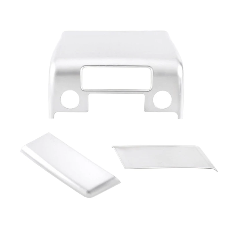 

Rear Exhaust Vent Cover Trim Air Outlet Frame Anti-Kick Plate for Land Rover Range Rover 2013-2021 Car Interior Stying