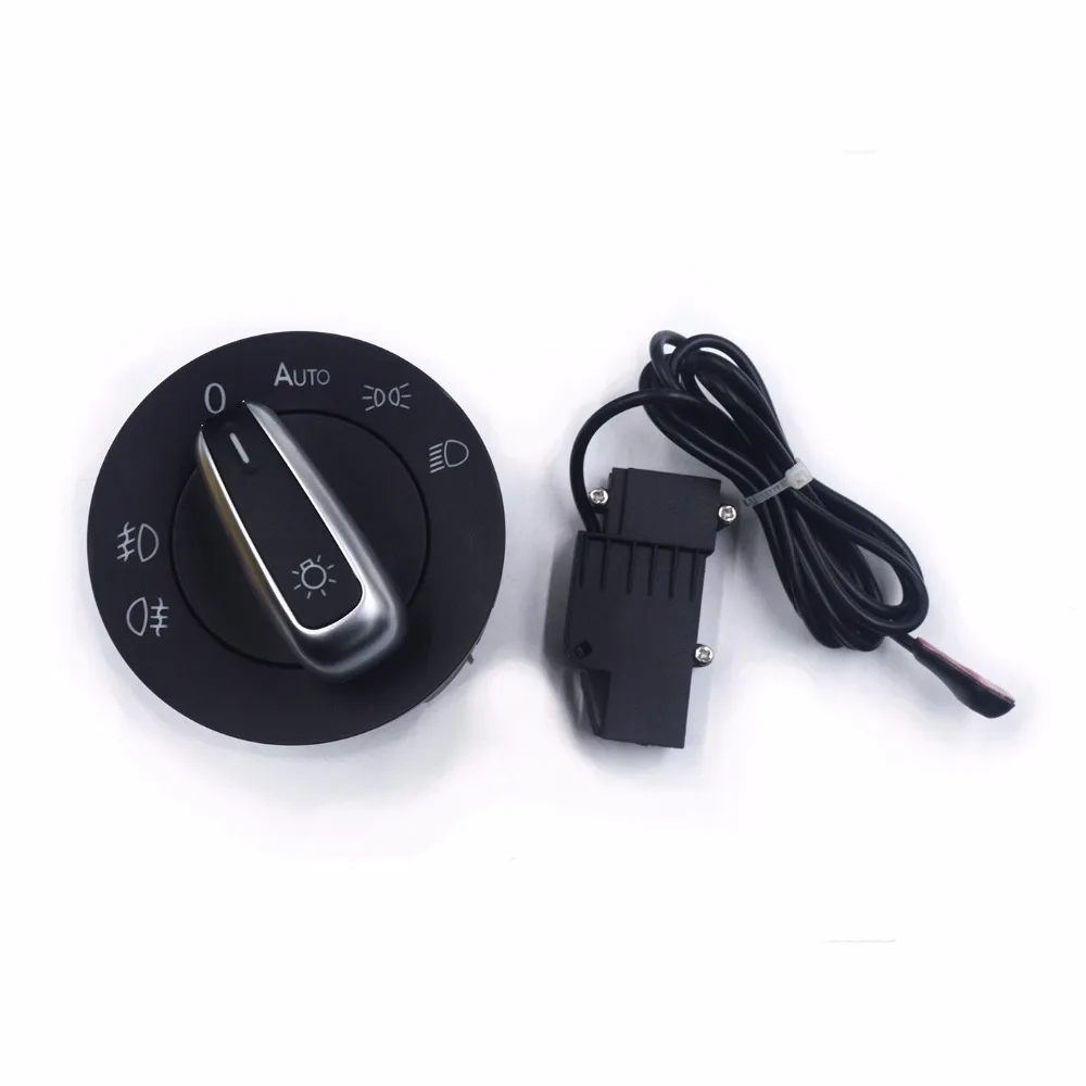 

New Headlight Switch and Auto Sensor For Golf 5 6 MK5 MK6 Tiguan Passat B6 B7 CC Touran Jetta CAddy